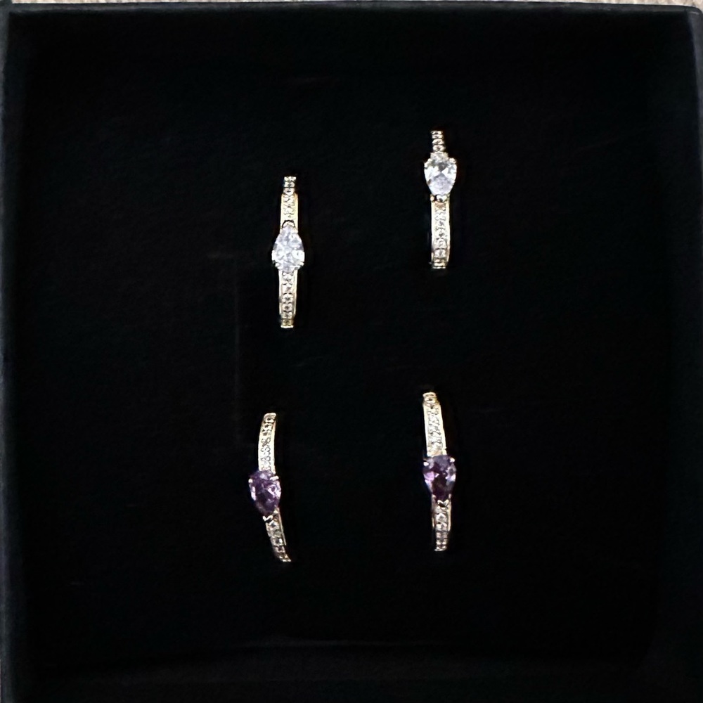 Shashi Sparkling Post Earring Set